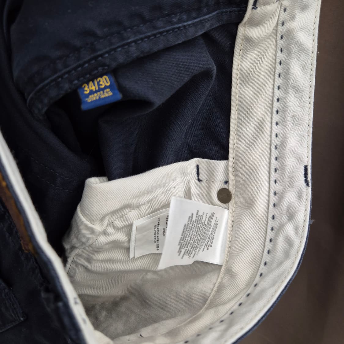 폴로 랄프로렌 코튼 치노팬츠 34/30 상품이미지2