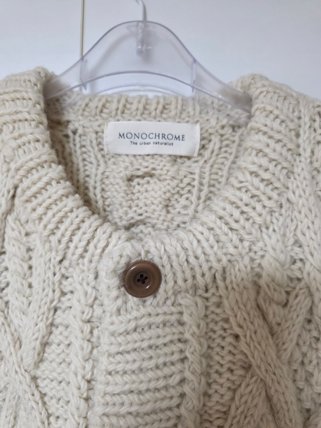 모노크롬 트위스트 가디건 상품이미지8