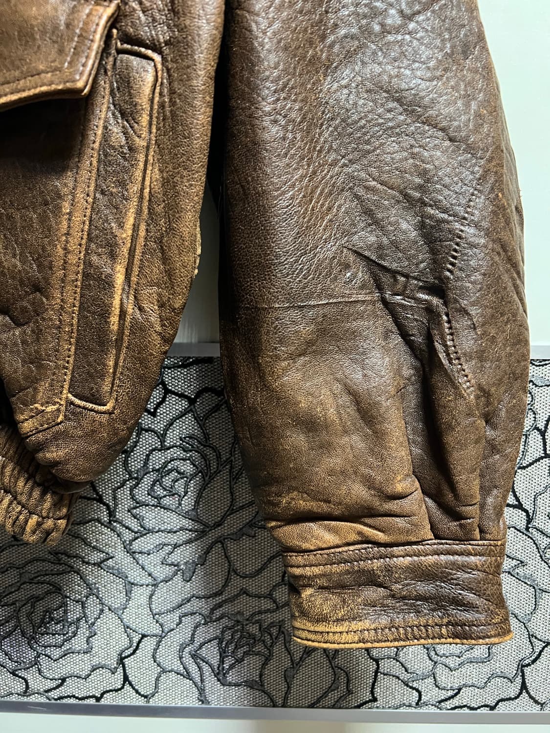 TIME&TIDE FLIGHT 가죽 플라이트 자켓 상품이미지3