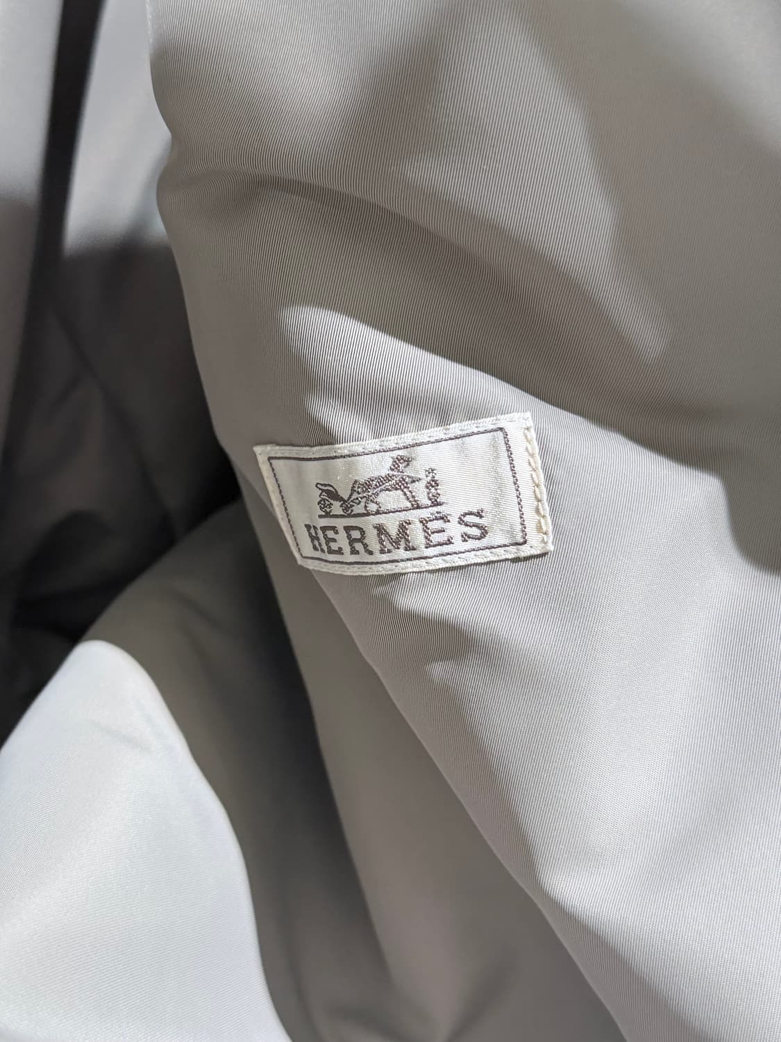 (A+/50) / 에르메스 그레이 코튼 롱코트 상품이미지7