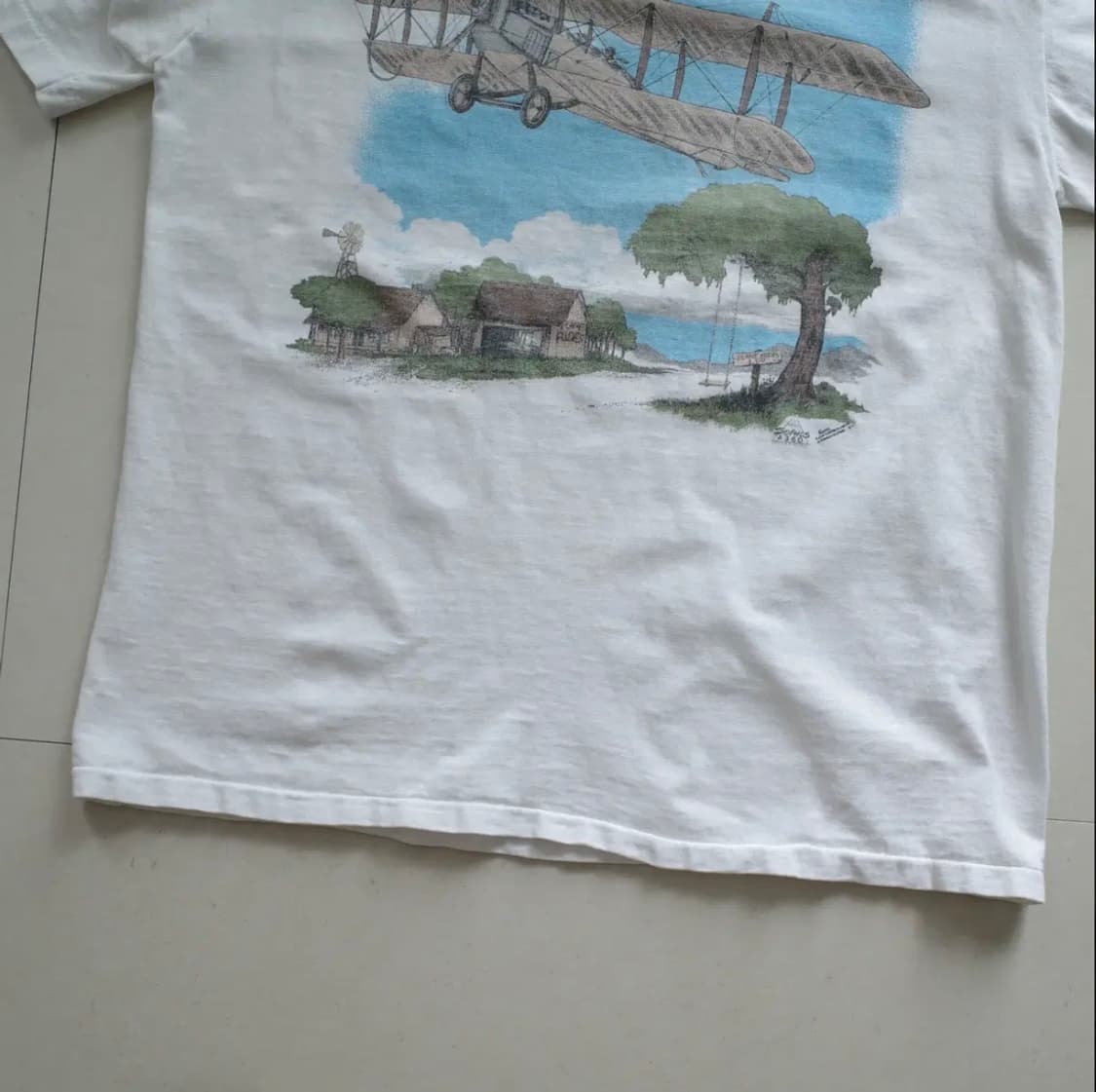 90s 오네이타 MADE IN USA 싱글스티치 티셔츠 상품이미지3