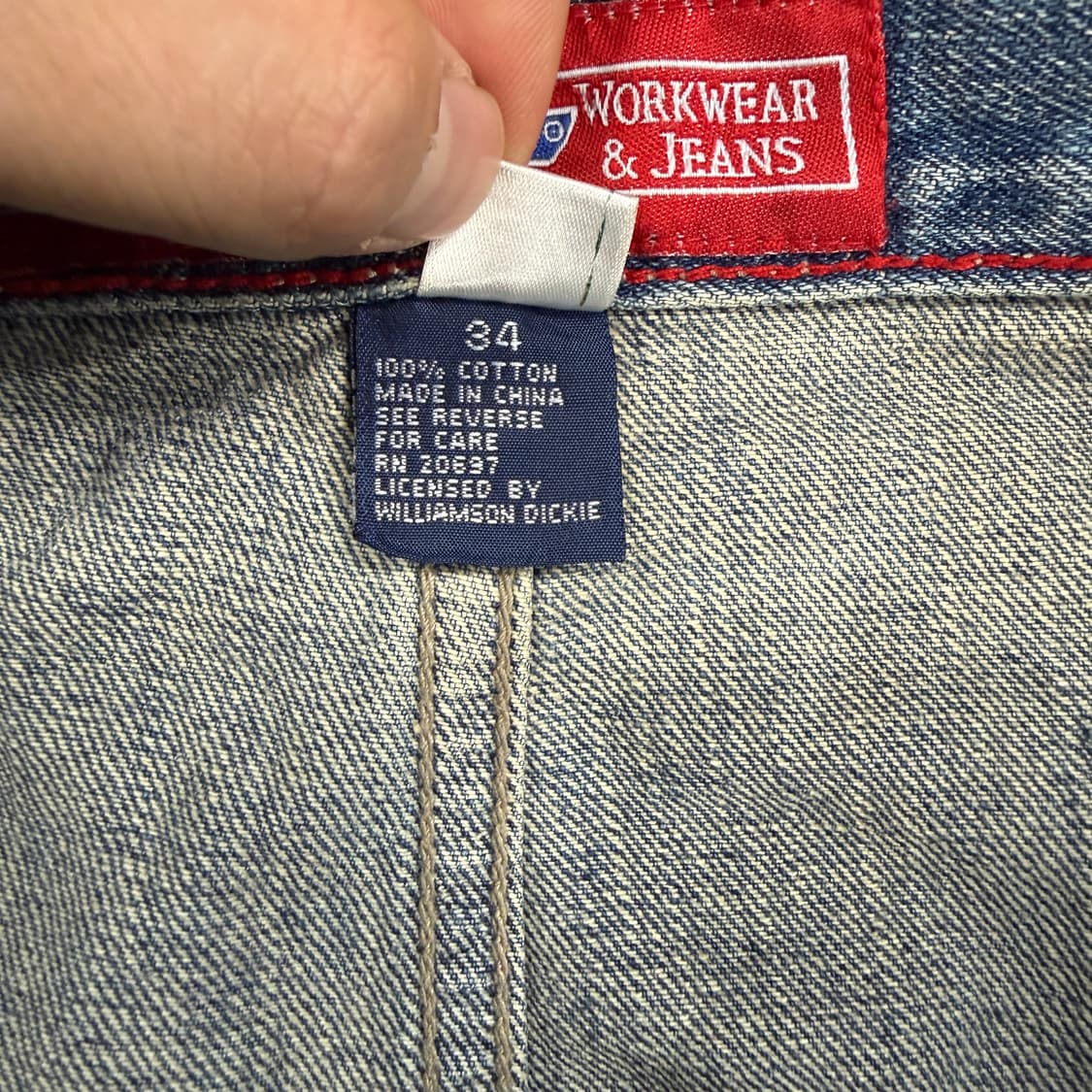 (34)디키즈 DICKIES 중청 데님팬츠 상품이미지6