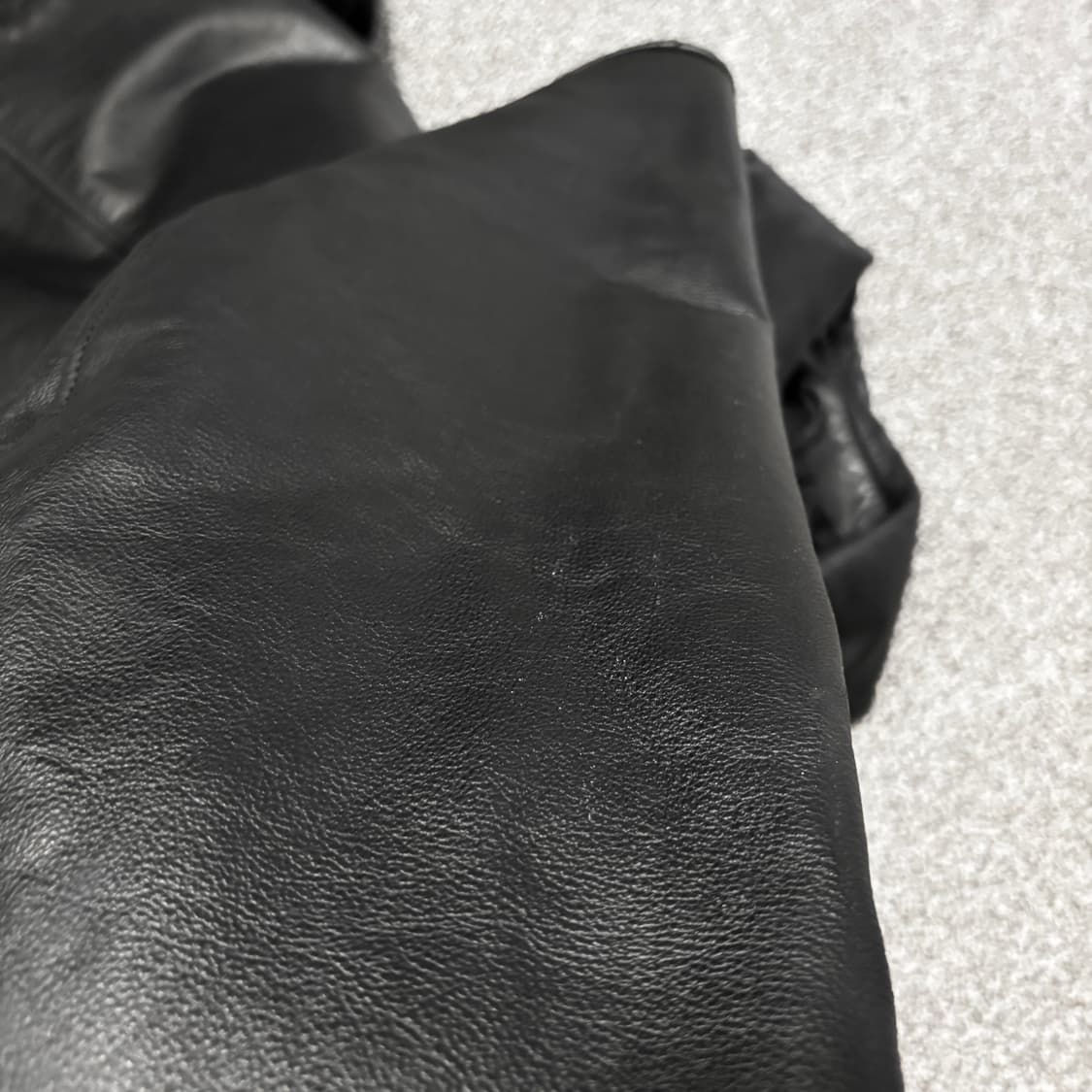 90s 갭 가죽 피코트 상품이미지9