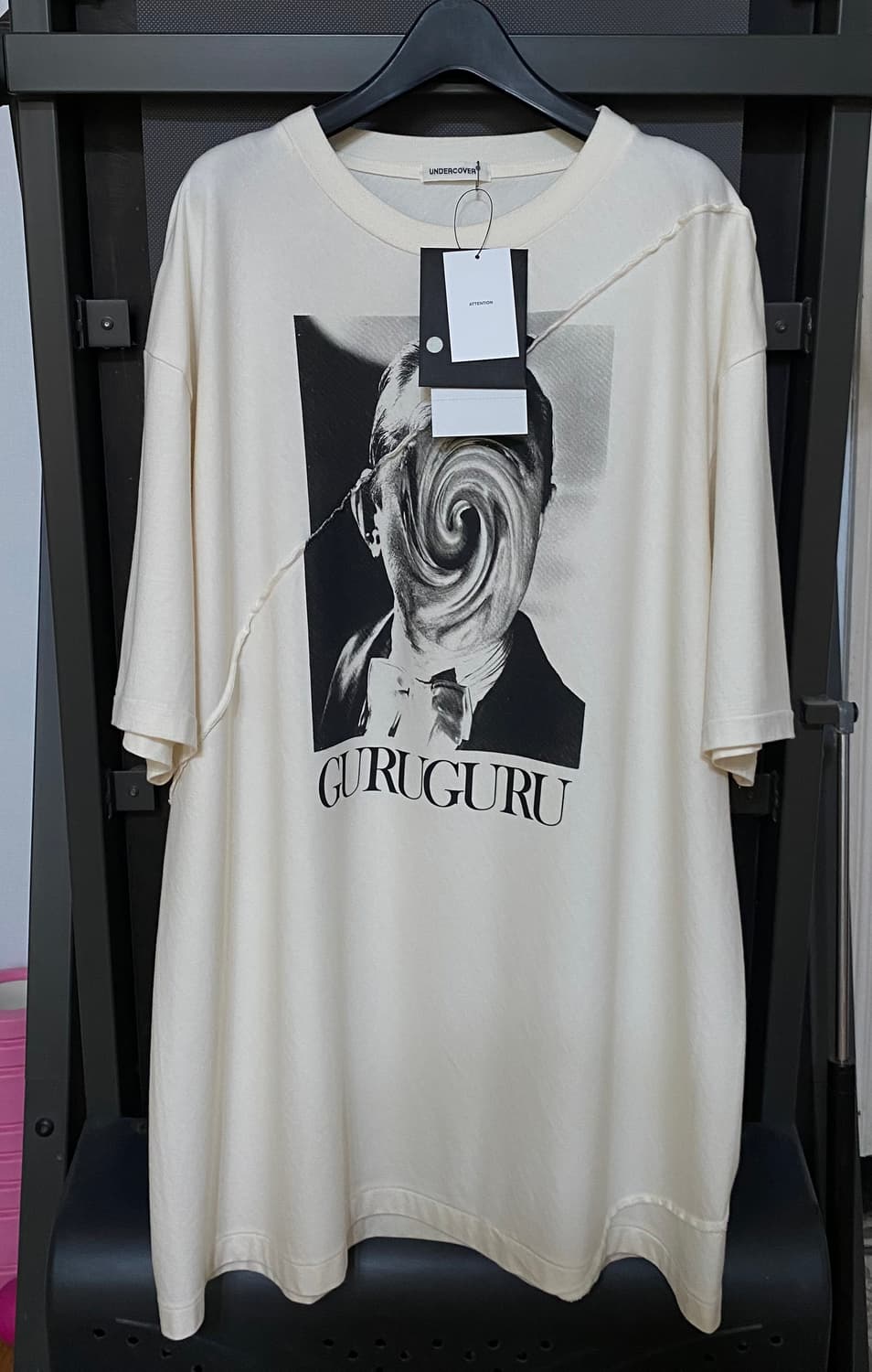 [5 사이즈] 언더커버 Guru Guru 아카이브 트위스트 티셔츠 상품이미지1