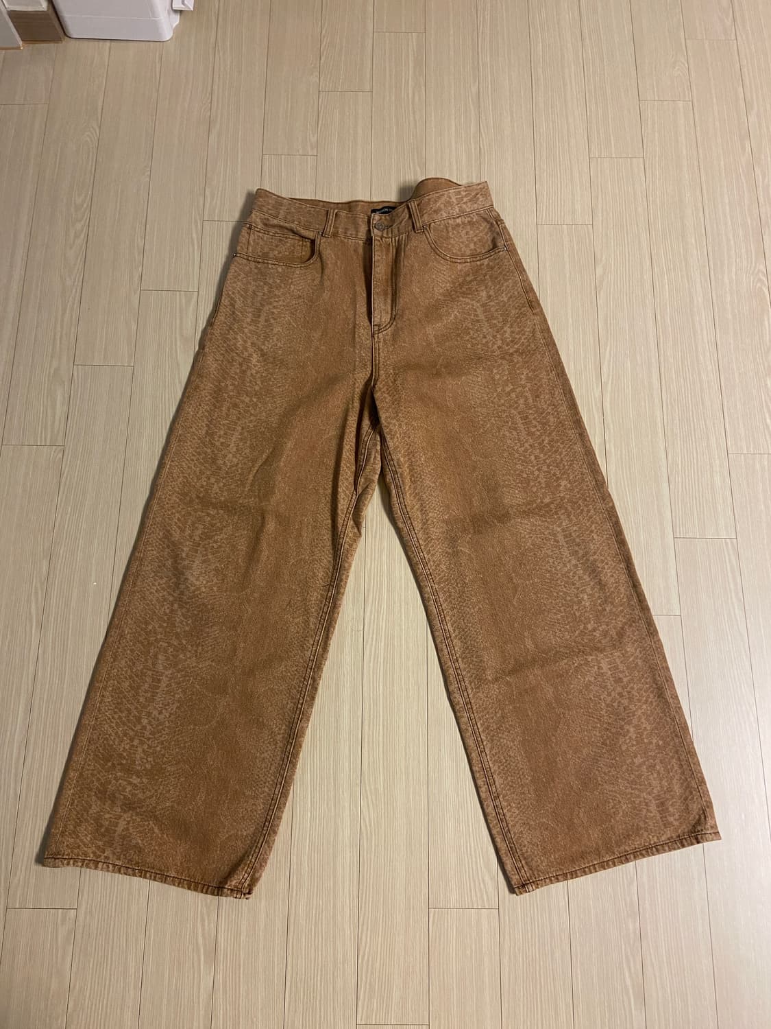 메종미네드 ANACONDA LASER WIDE DEMIN PANTS 상품이미지3