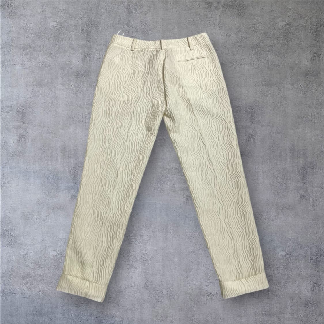 넘버투애니원 N21 크림 아세테이트 팬츠 38 상품이미지5