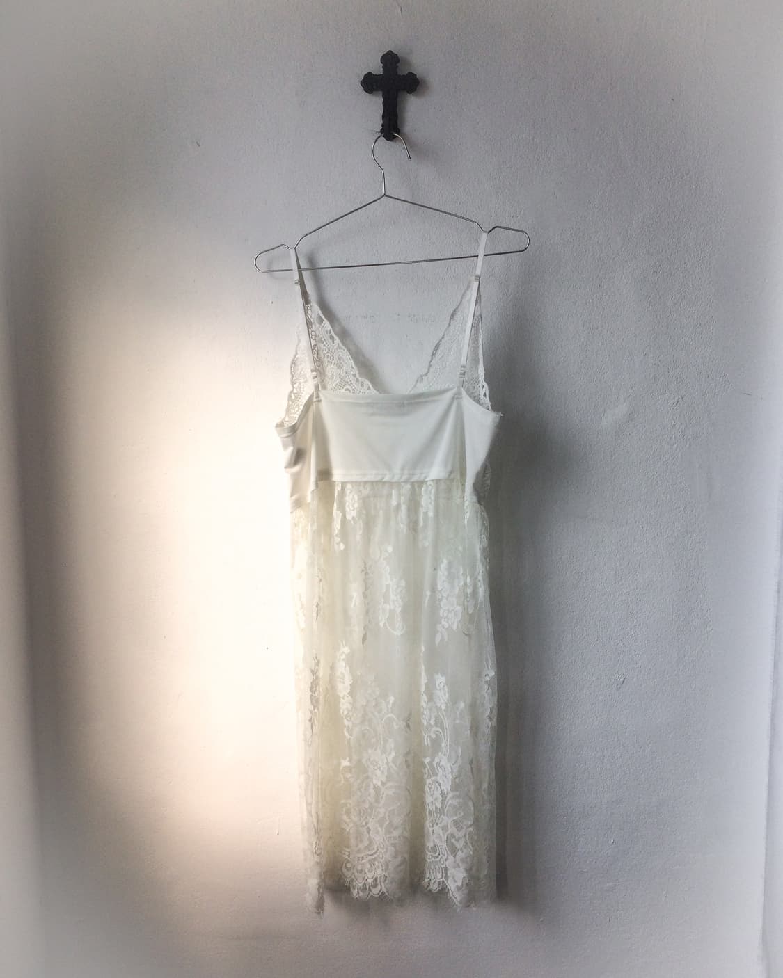 Crochet lace layered sleeveless onepiece 상품이미지4