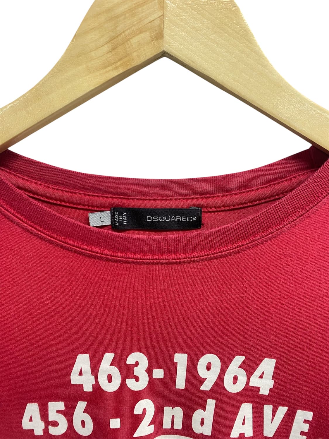  디스퀘어드2 프린트 티셔츠 L 상품이미지4