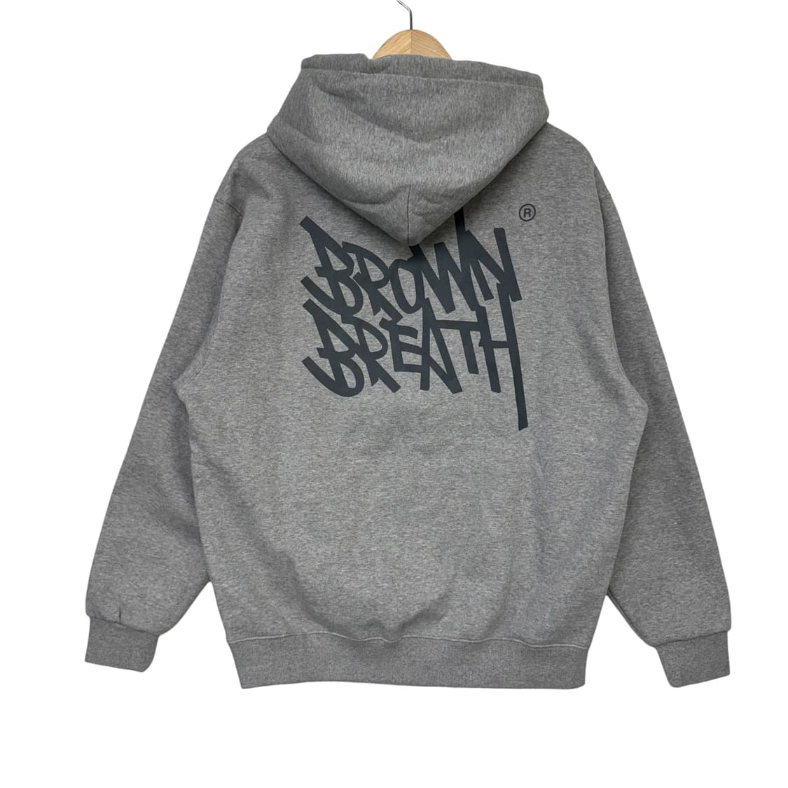 브라운브레스 로고 후드티 상품이미지1