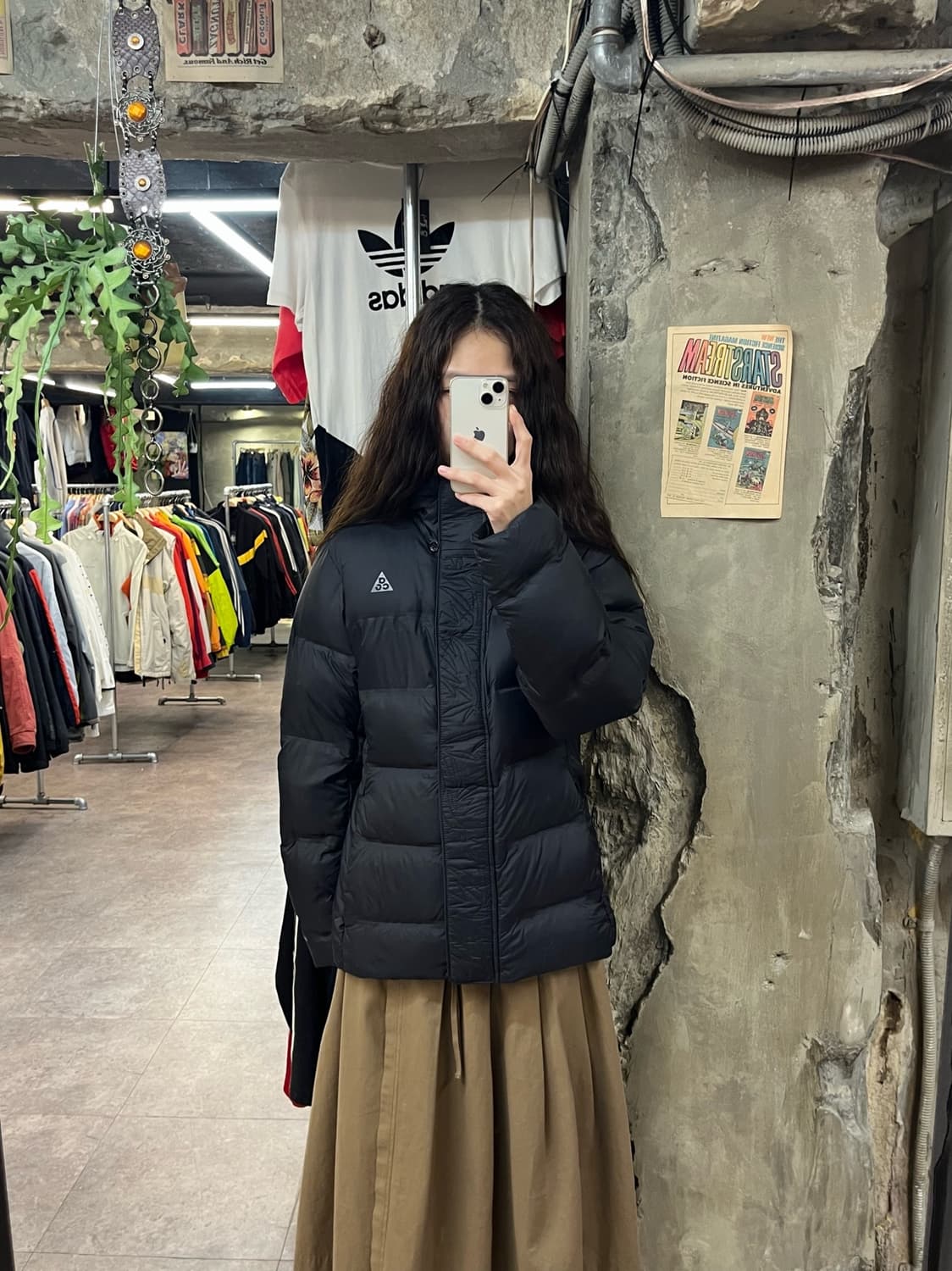 나이키 acg 후드 구스 다운 패딩 블랙 L #csz1788 상품이미지2