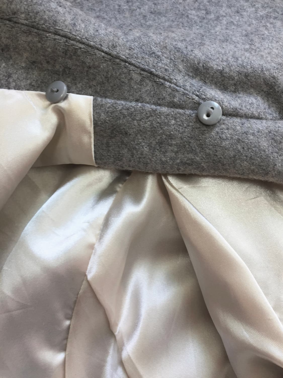 Japanese   Rabbitfur  Double button JK 상품이미지10