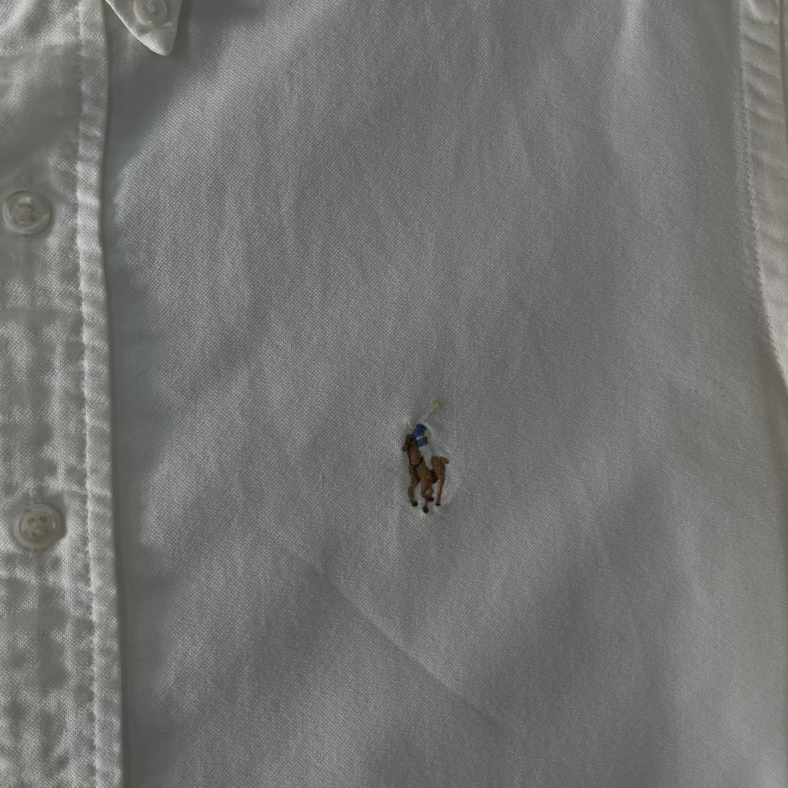 100 폴로랄프로렌 화이트 코튼 셔츠 상품이미지4