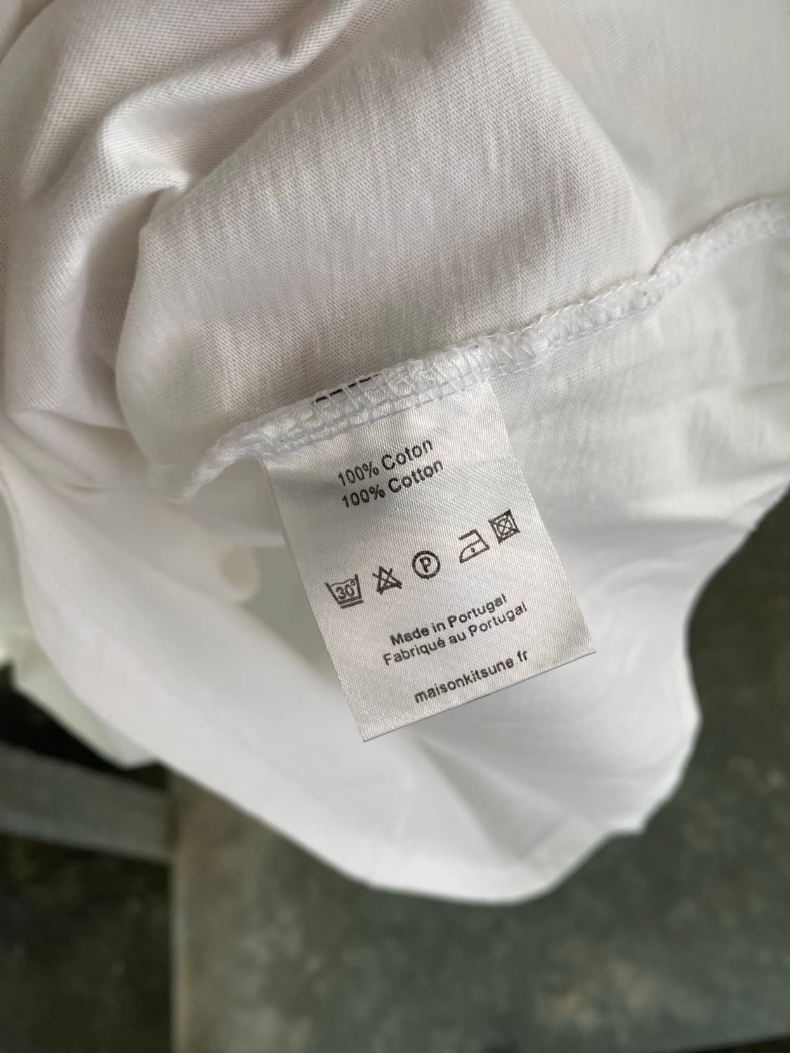 메종키츠네 아메리카 네온사인 반팔 상품이미지5