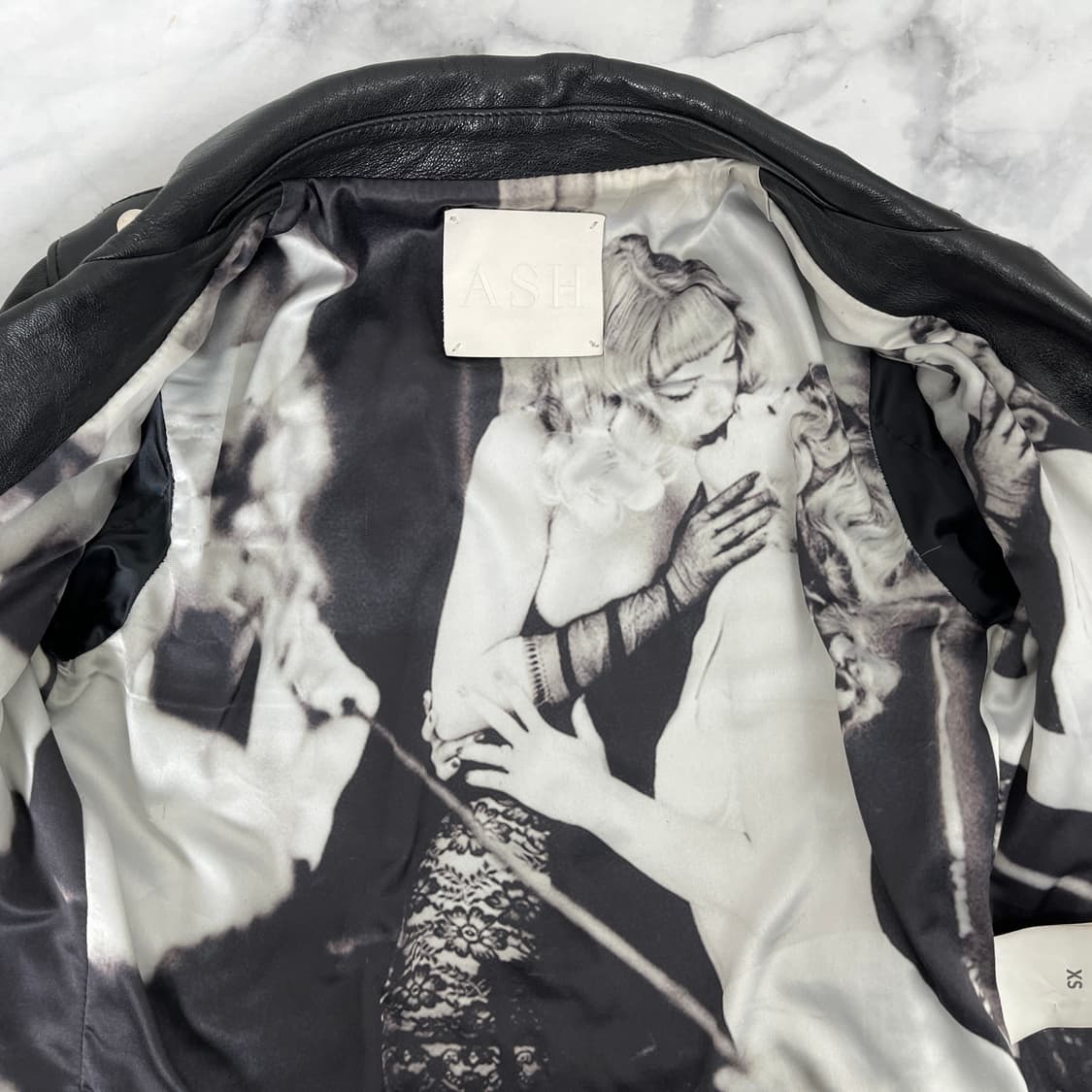 ASH 아쉬 라이더 가죽자켓 XS 상품이미지5