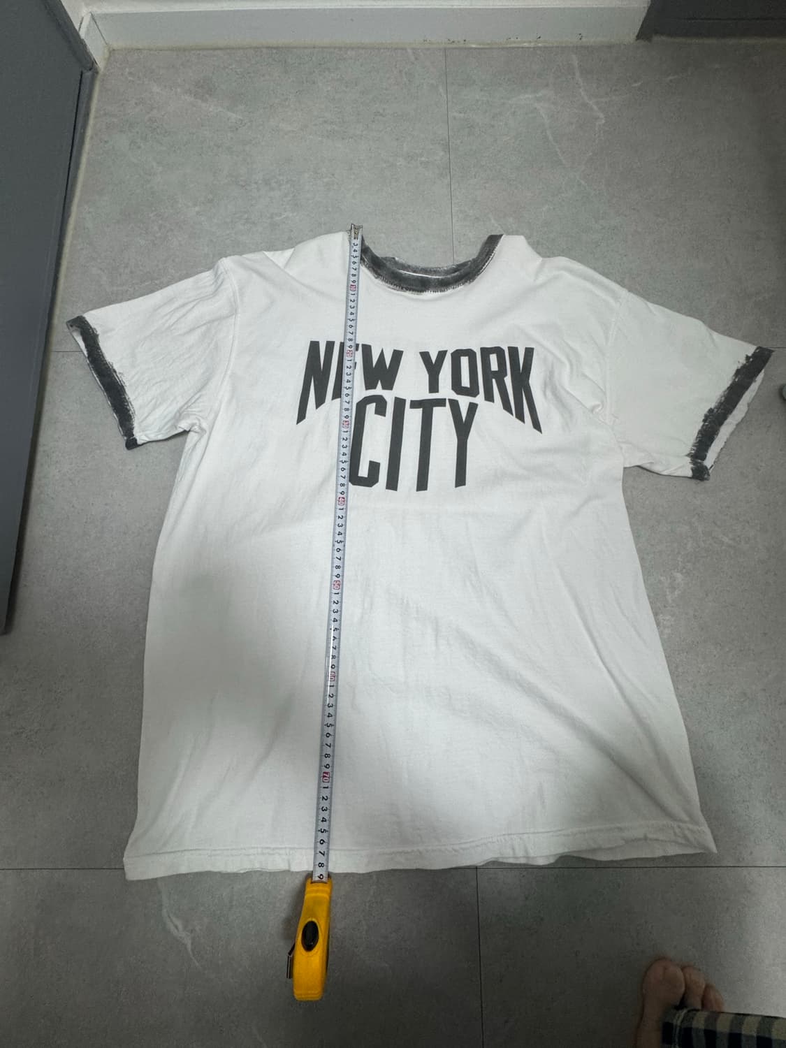 바우와우 bowwow 가먼트다이 링거티xl 메이드원 도넛리벤지 블랙아웃 상품이미지7