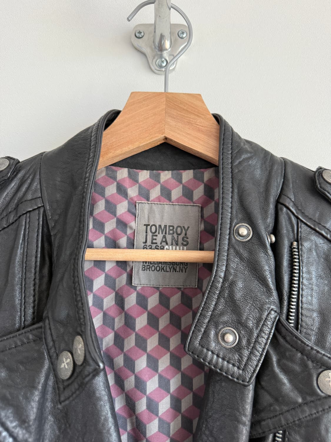 올드 톰보이 진스(TOMBOY JEANS) 램스킨 레더 자켓 상품이미지9