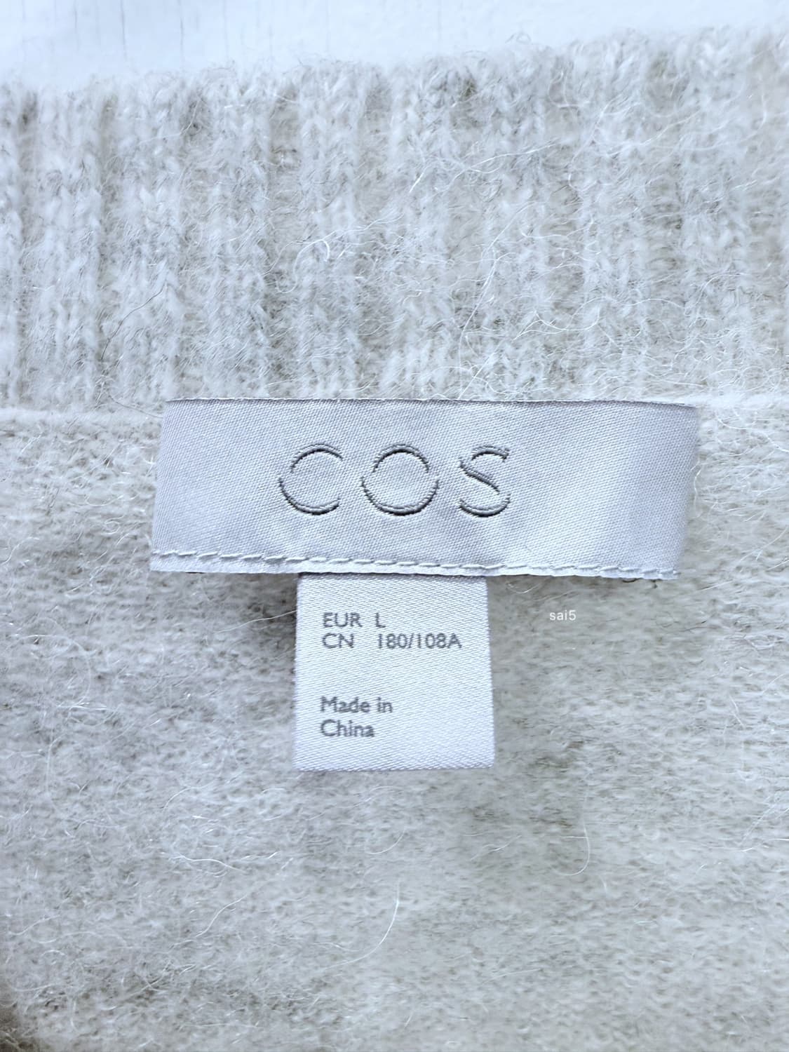 COS 알파카 블렌드 니트 상품이미지5