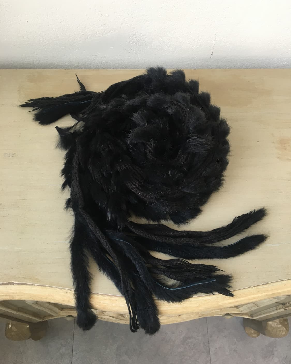  rabbit fur muffler 상품이미지3