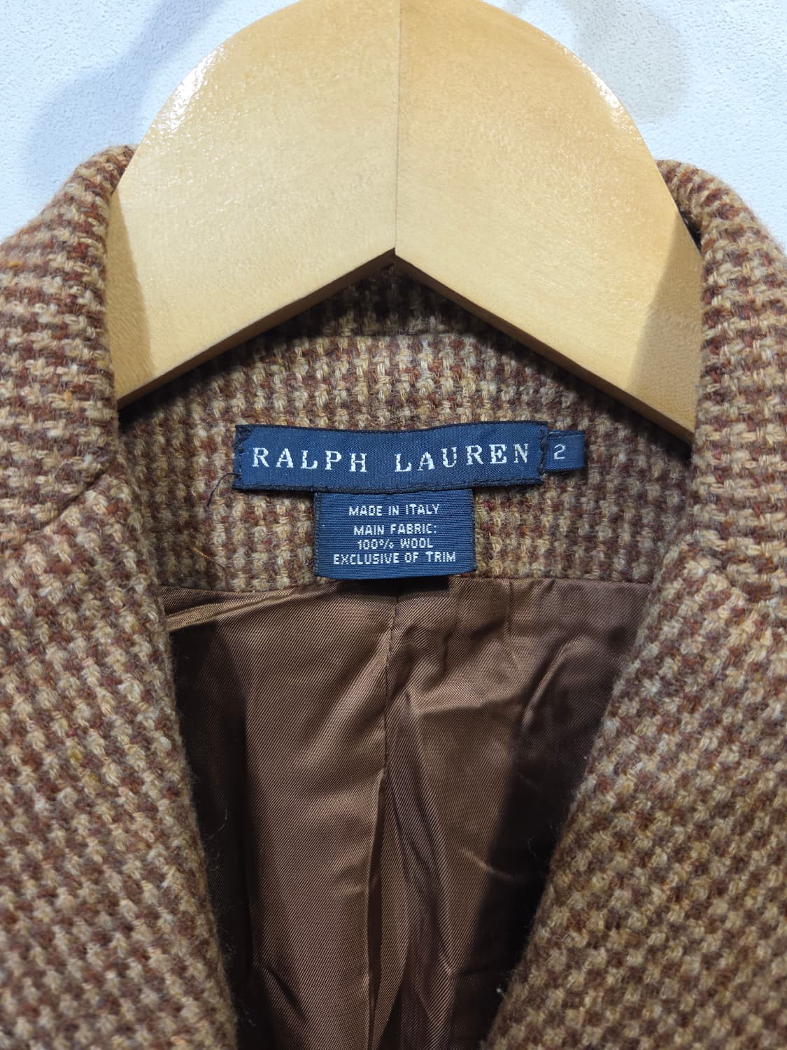 랄프로렌(Ralph Lauren) 이태리판 하운드투스 울 자켓 상품이미지6
