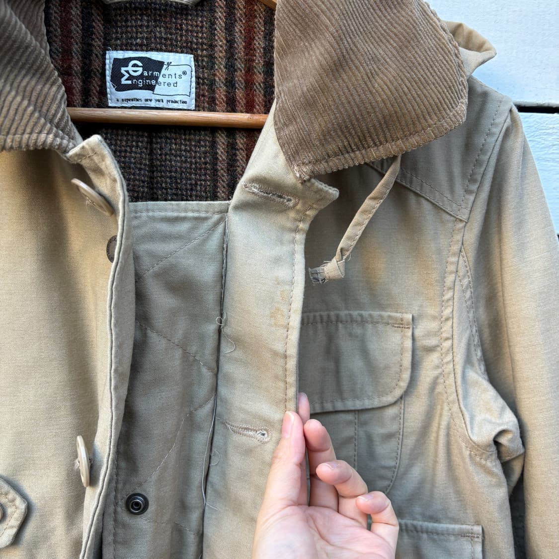 Engineered Garments 엔지니어드가먼츠 헌팅 자켓 상품이미지5