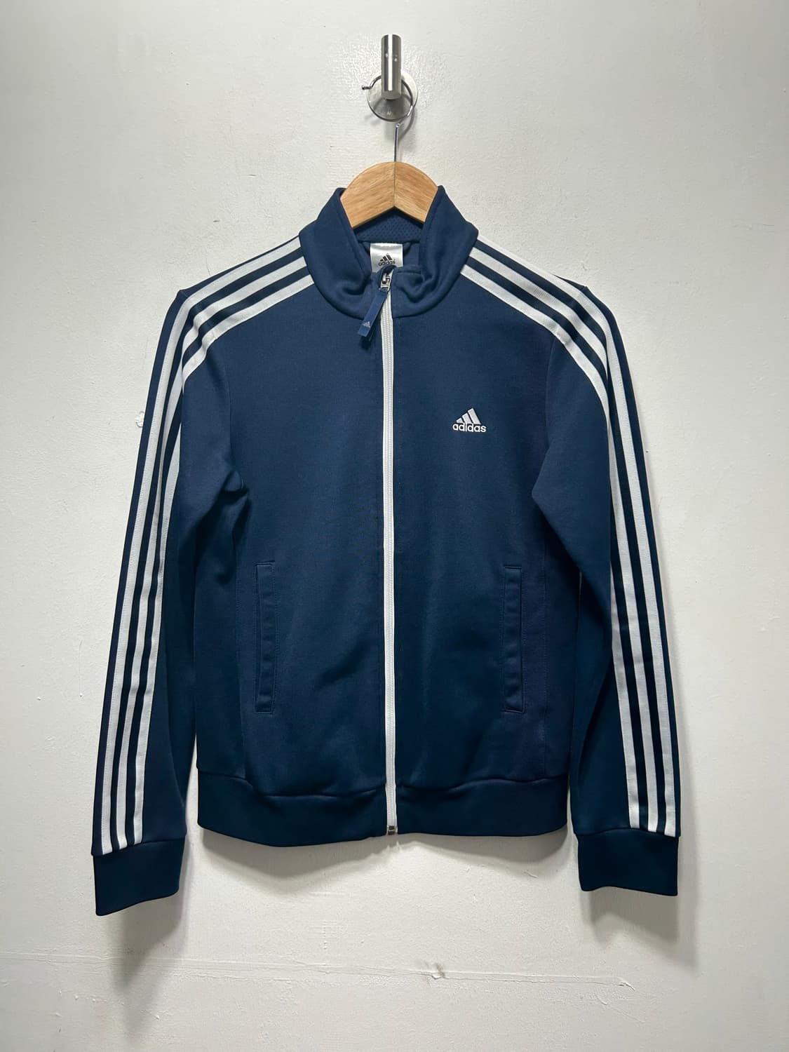 아디다스 네이비 3선 여성 트랙 집업 자켓 90 상품이미지1