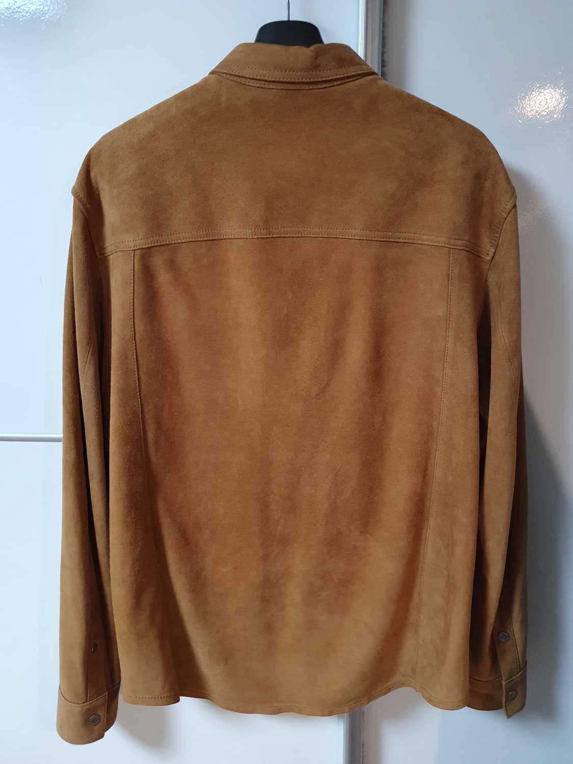 (48) 산드로옴므 카멜 스웨이드 셔츠자켓 상품이미지2