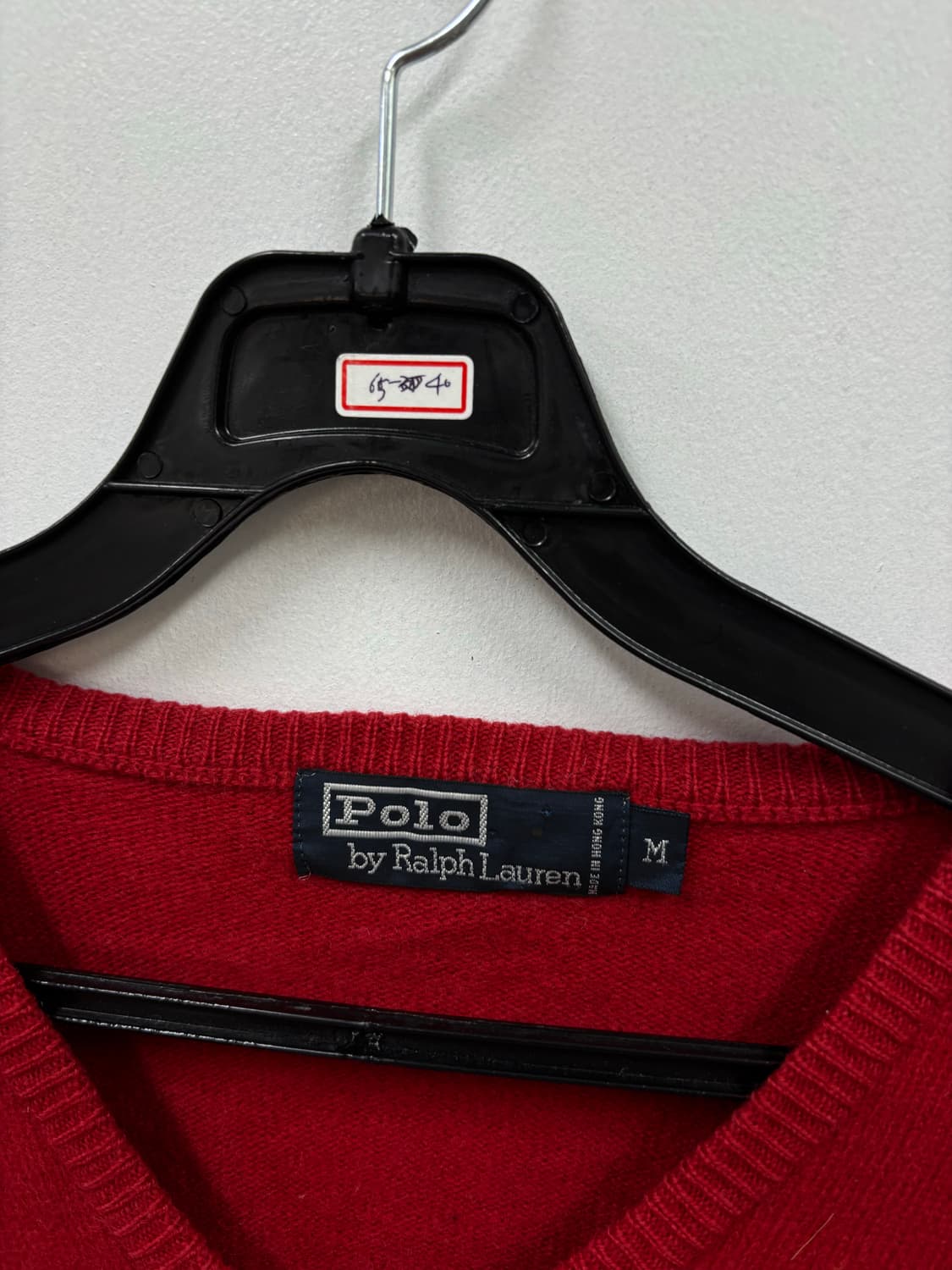 폴로랄프로렌 울 v넥 니트 상품이미지4