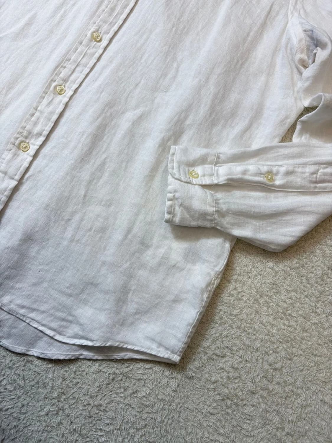 폴로 랄프로렌 솔리드 100% 린넨 셔츠 PN6269 상품이미지5