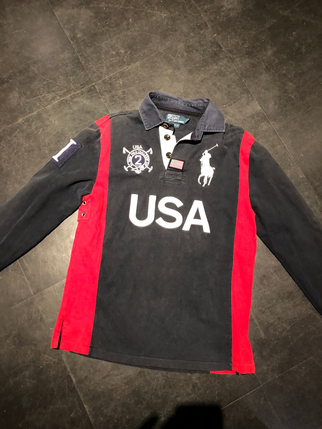 폴로 랄프로렌 빅포니 미국 럭비티 상품이미지2