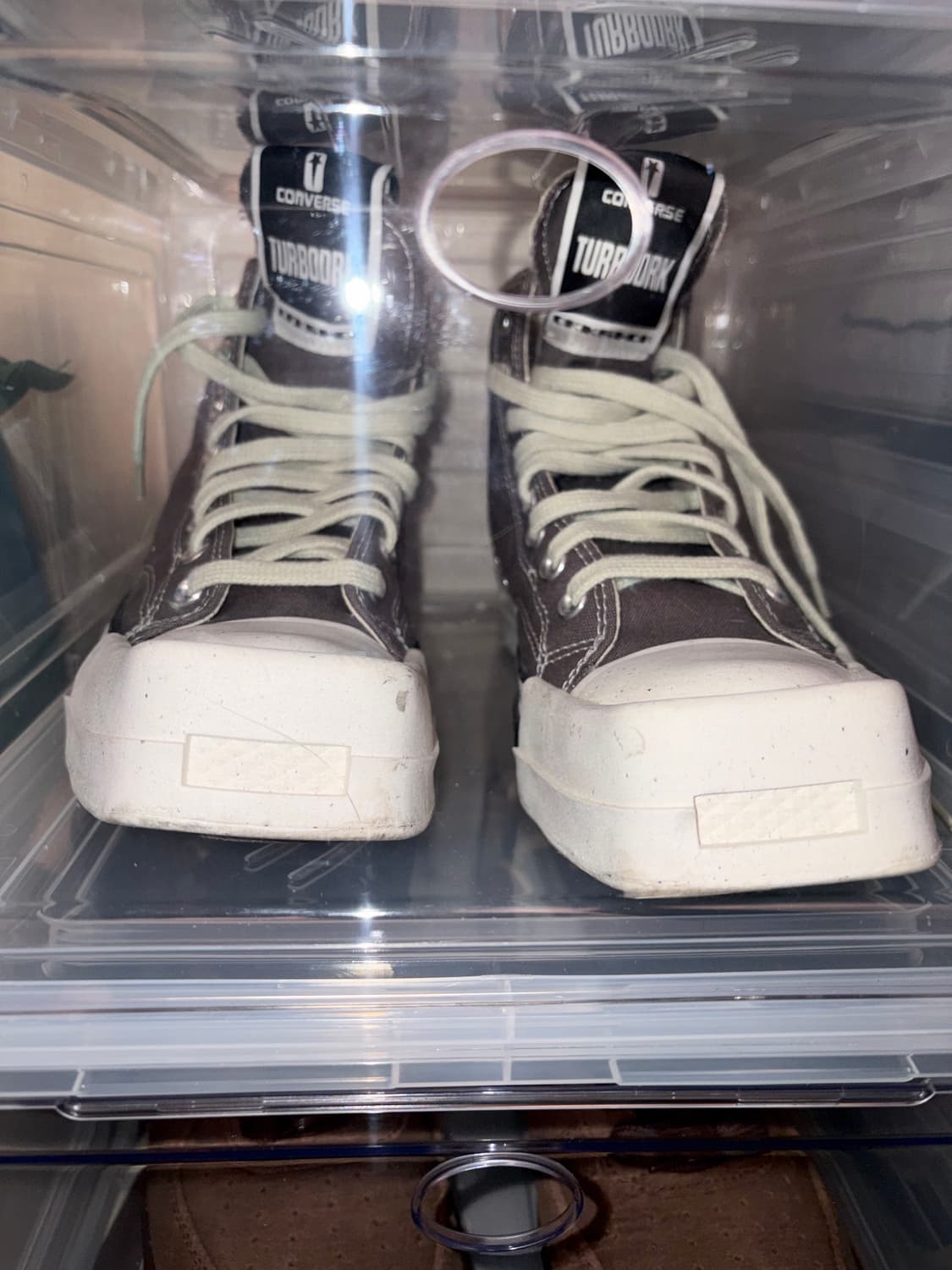 컨버스 다크쉐도우 터보 하이 그레이 상품이미지2