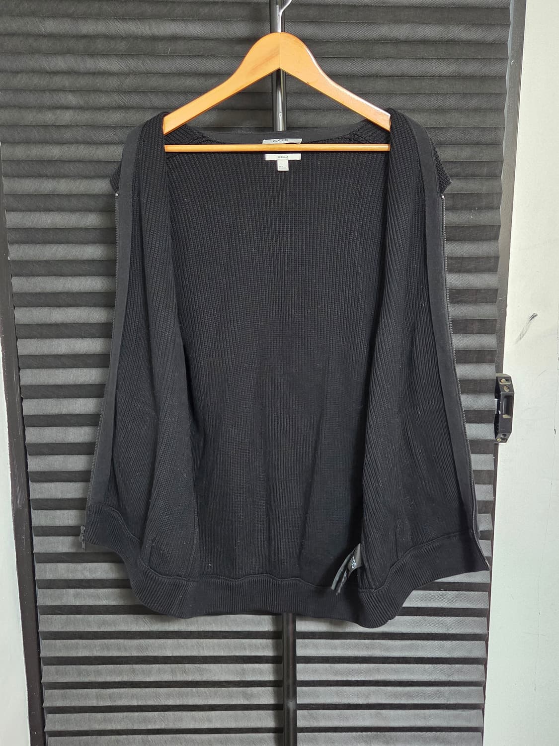 [코스] 코튼 투웨이 집업 니트 베스트 | 00121 상품이미지5