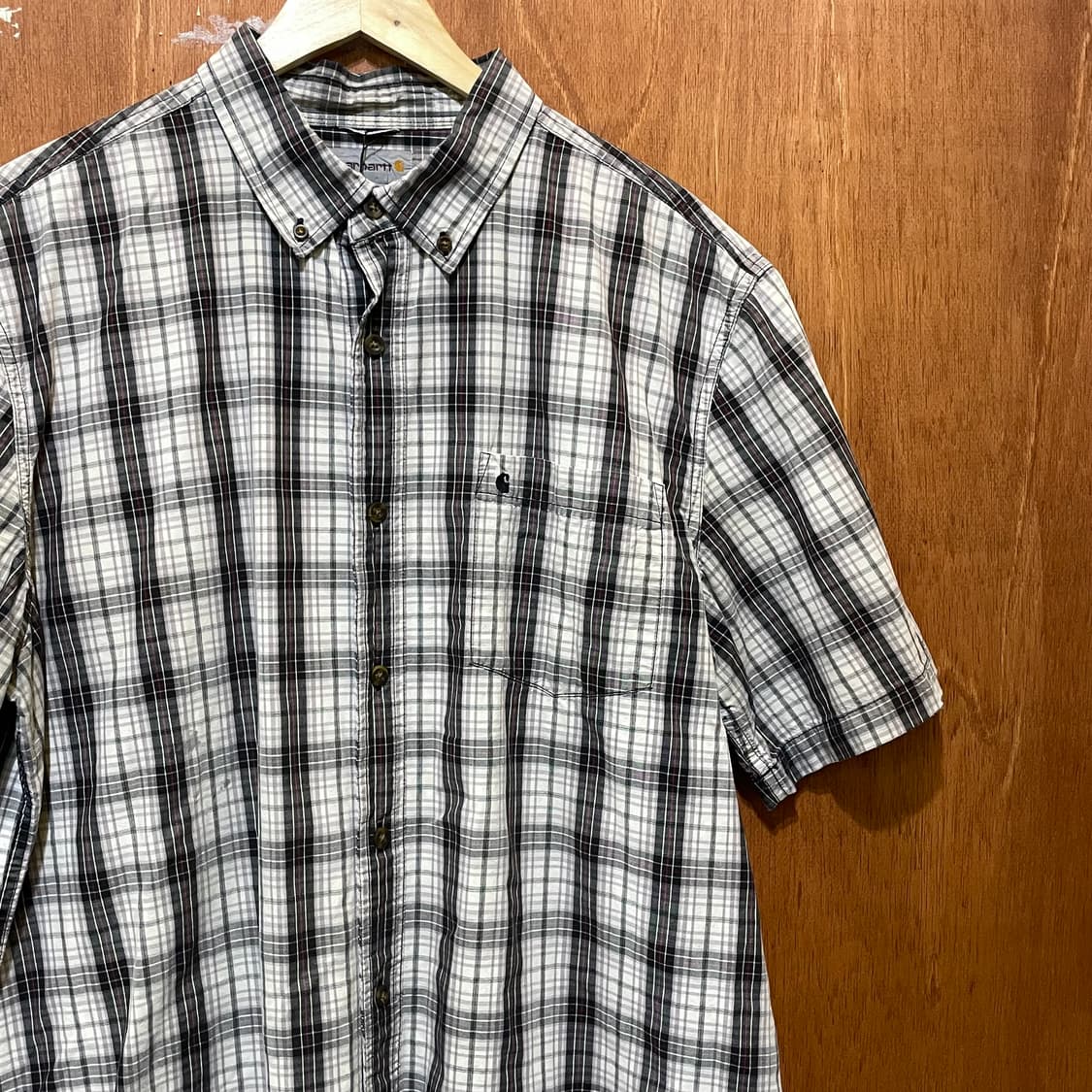  (XL) Carhartt 칼하트 체크 포켓 셔츠  상품이미지2