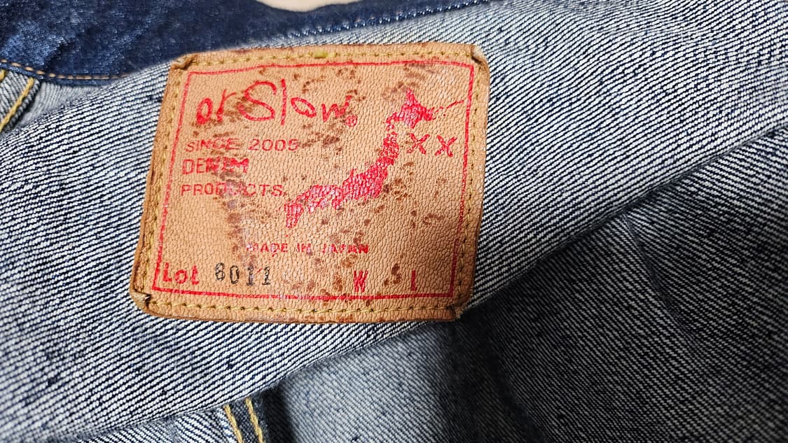 오어슬로우 1세대 데님자켓 5 사이즈 상품이미지4