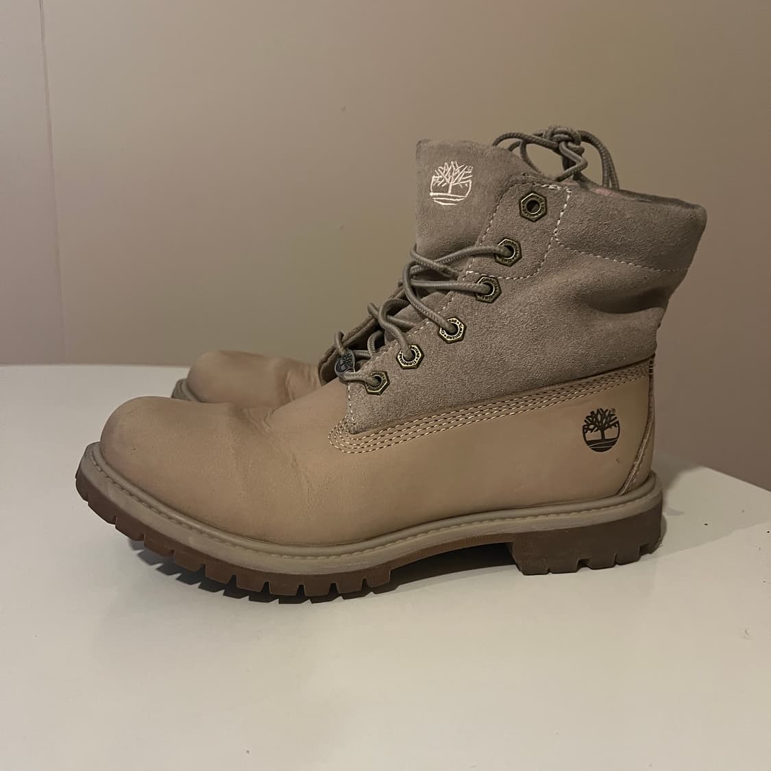 팀버랜드 롤탑 베이지 라이트 부츠 상품이미지2