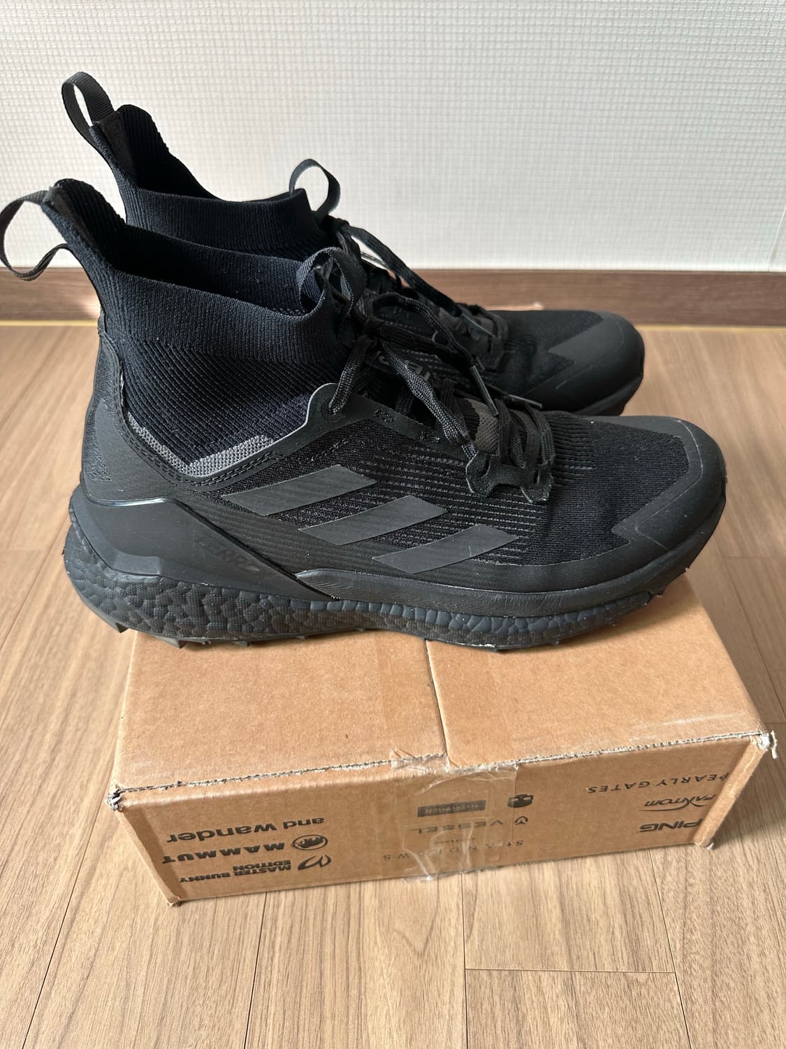 아디다스 테렉스 프리 하이커 2 트레킹화 트리플블랙 285 상품이미지5