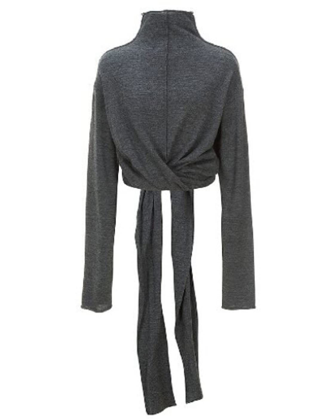 le917 르917 웨이스트 랩 울 니트 탑 상품이미지1