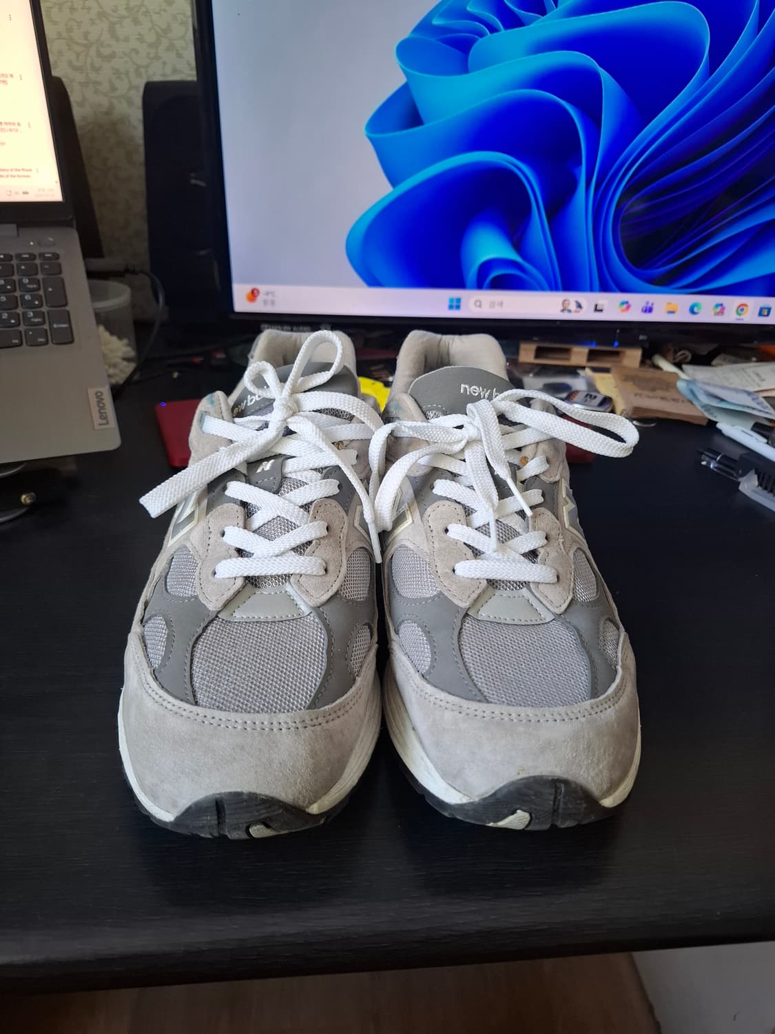 뉴발란스 992 Made in USA 회색 280mm 상품이미지1