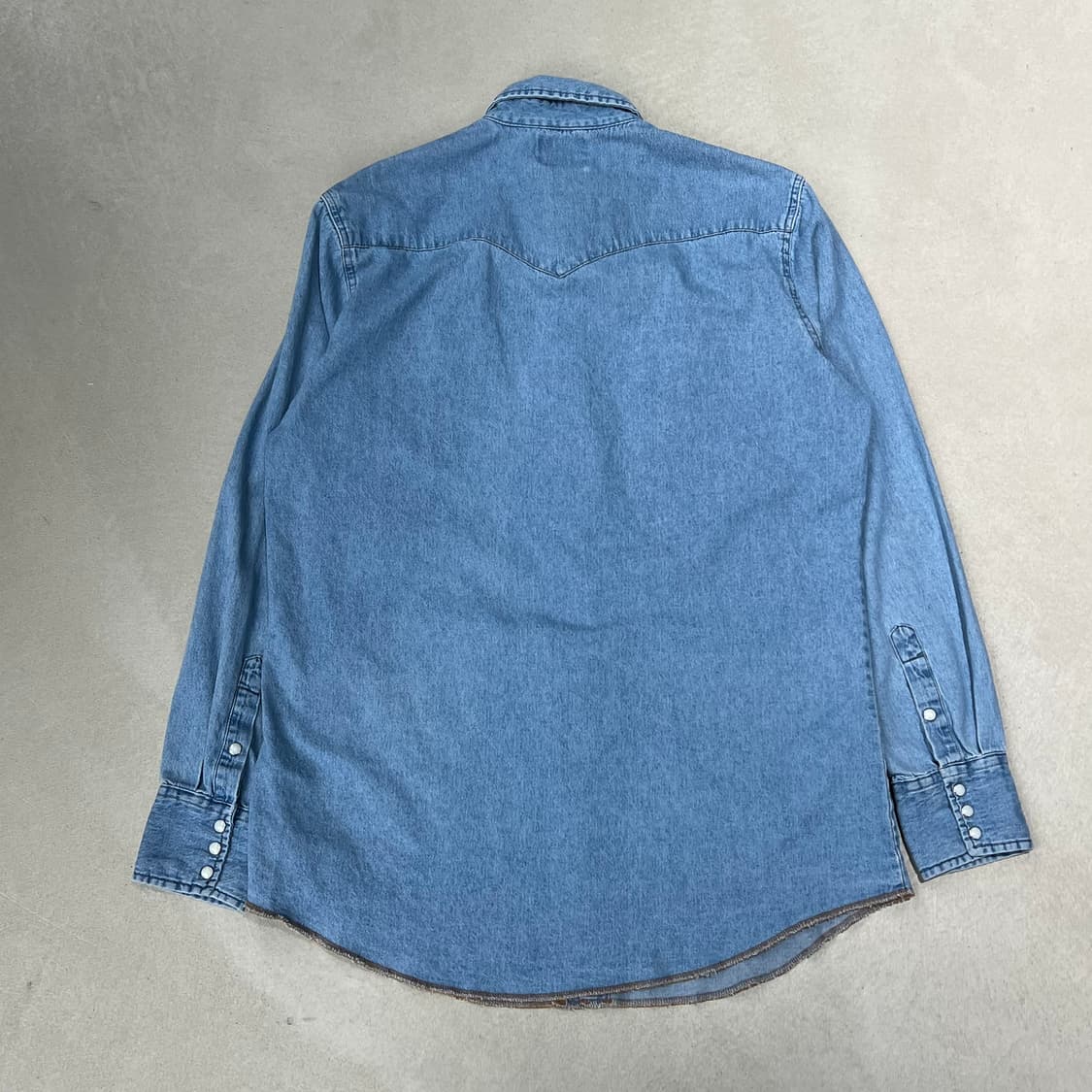 랭글러 워크 데님셔츠 s08971 상품이미지2