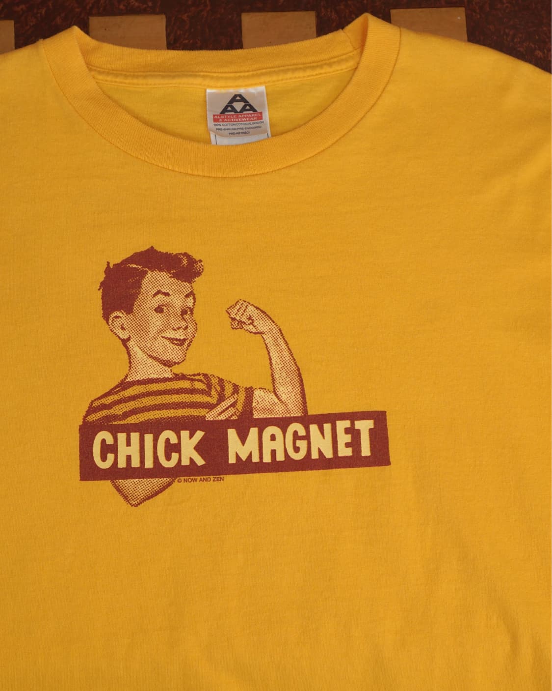 AAA 미국 Chick Magnet 크루넥 티셔츠#65 상품이미지4