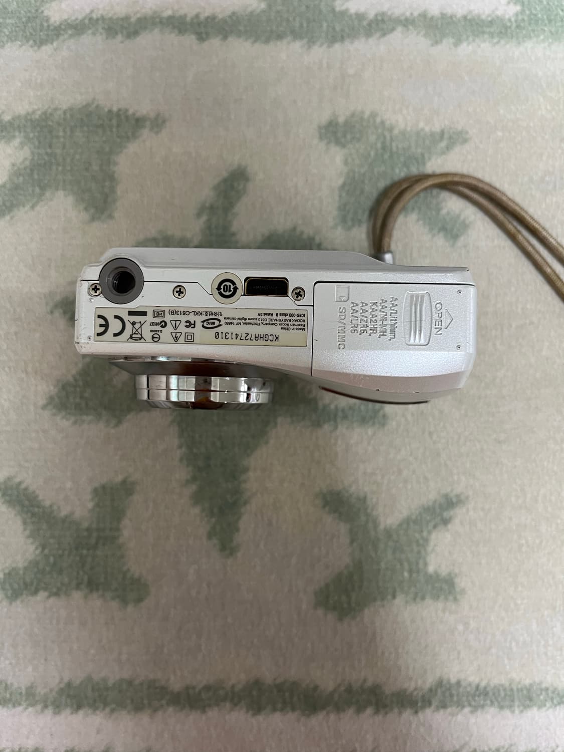 코닥 c613 펄화이트  빈티지 디카 카메라 상품이미지5