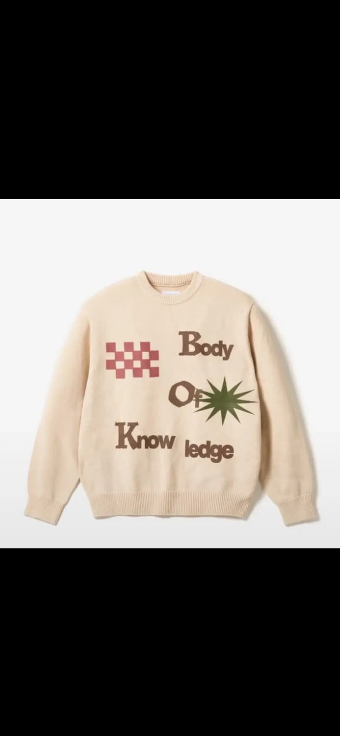 (새제품)로어즈 아이보리 니트L 상품이미지1