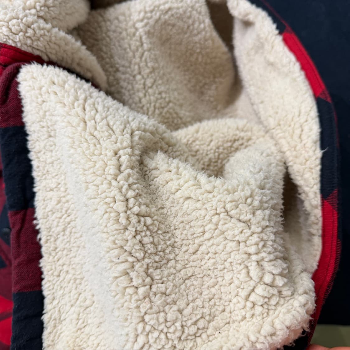 [M] OLD NAVY 시어링 플란넬셔츠  상품이미지5