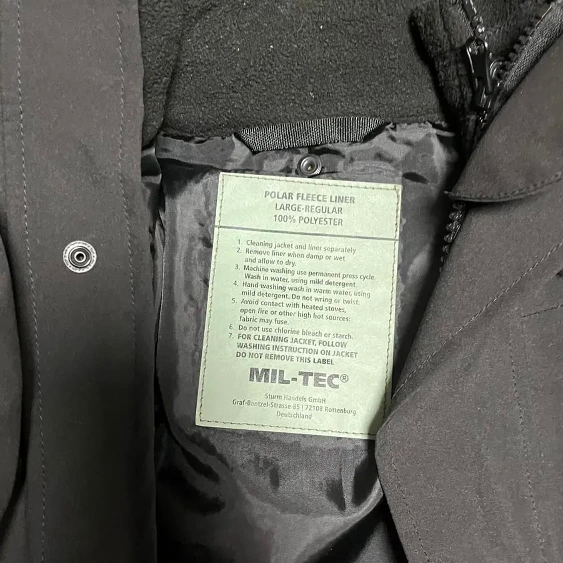 Mil-Tec ECWCS 자켓 (내피 포함) 상품이미지3