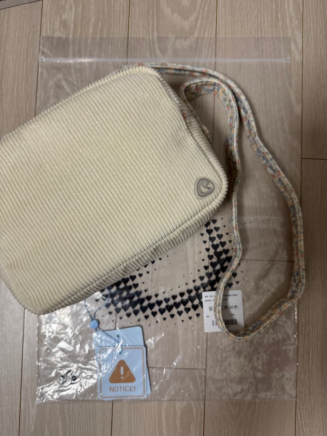 코이세이오 COYSEIO 코이 멀티 파우치 백 아이보리 상품이미지5