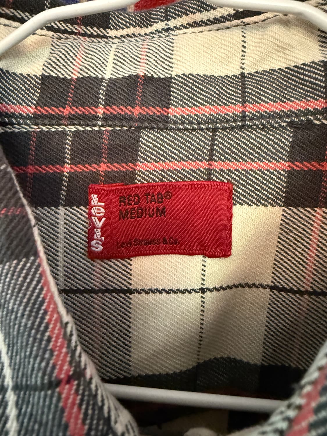 Levi's red tap  shirts M size 상품이미지3