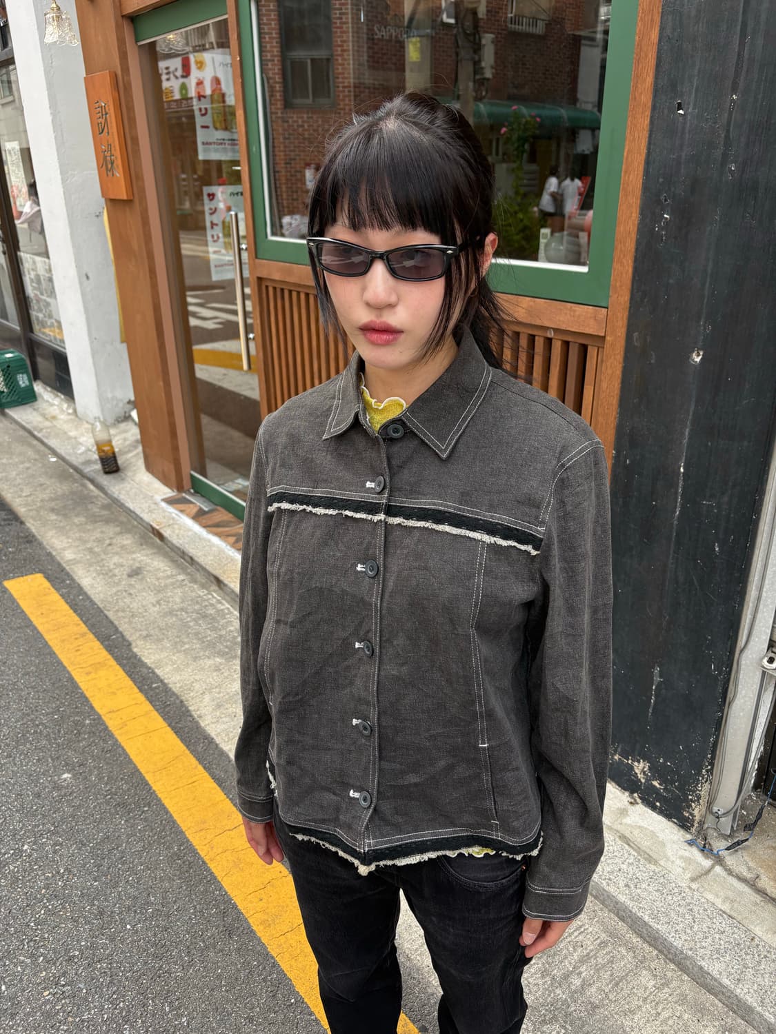 JP vtg cutting jacket 상품이미지4