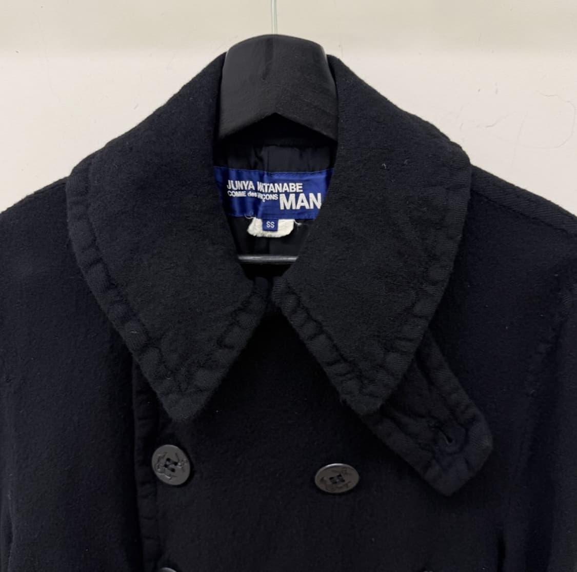 준야와타나베 07 축융 울 피코트 상품이미지4