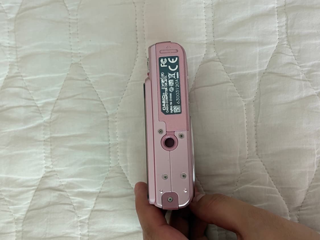 카시오 엑슬림 z-1080 디카 핑크  상품이미지3