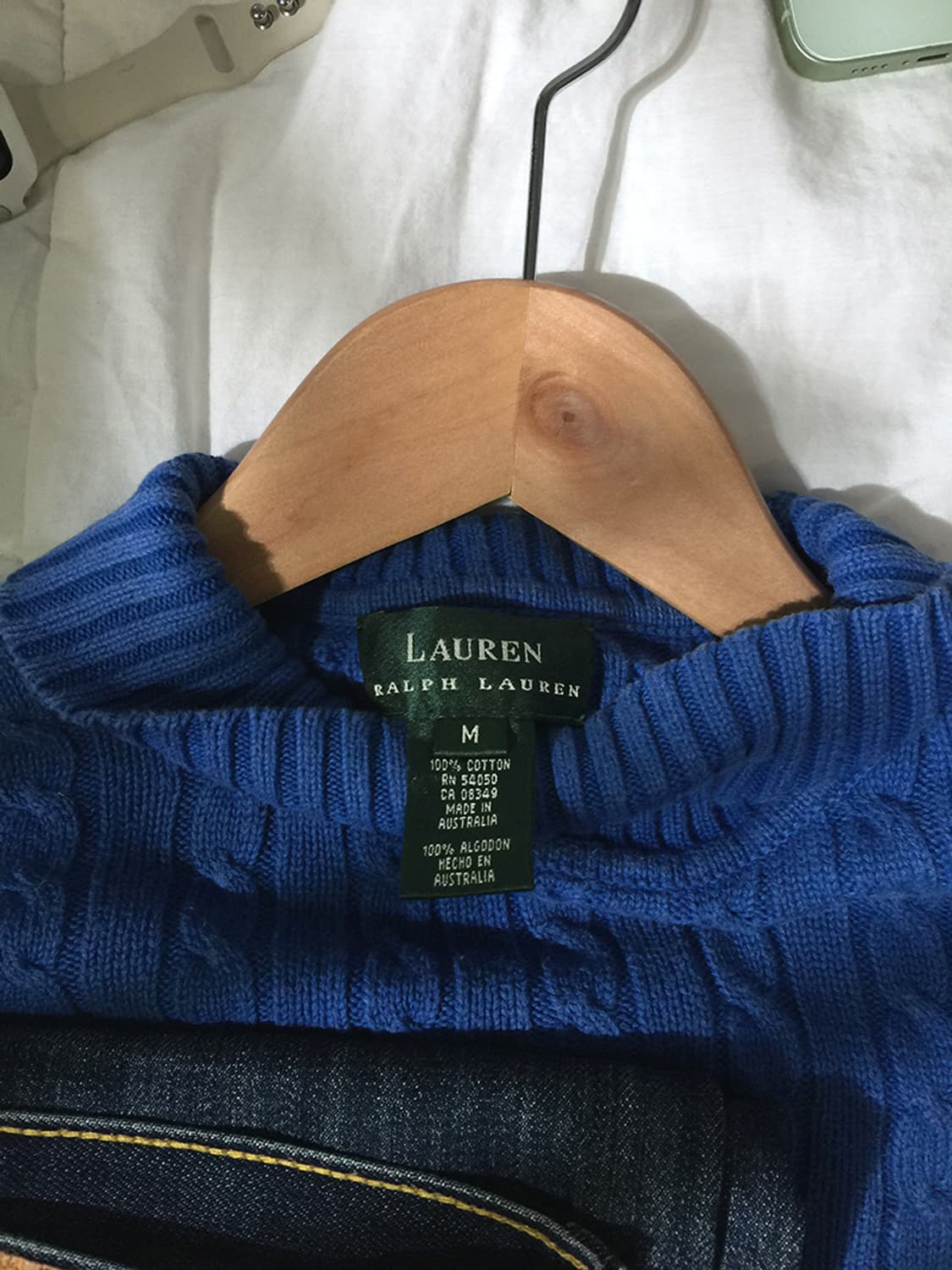 (WOMAN) 폴로랄프로렌 목폴라 니트 스웨터 L 상품이미지3