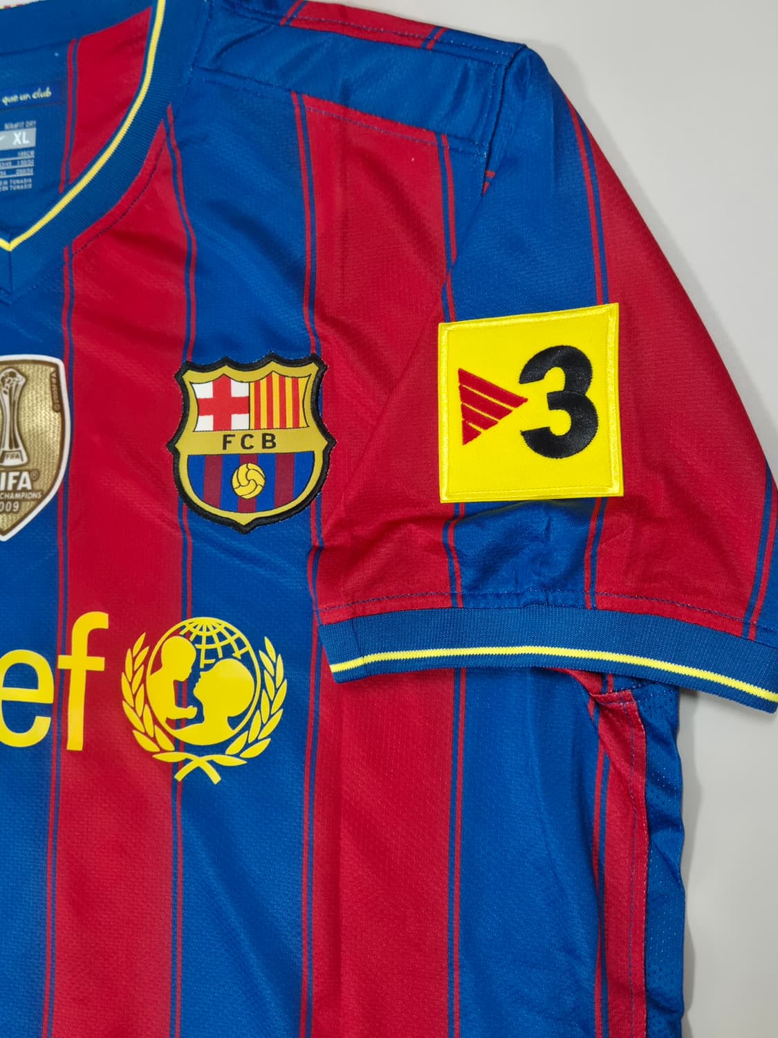 레트로)09-10 바르샤 홈 즐라탄 이브라히모비치 유니폼 XL 레플리카 상품이미지6